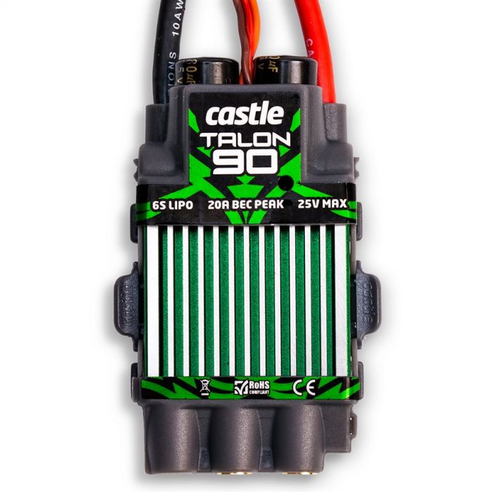 Castle Creations Talon 90 amp ESC, 6S / 25.2V