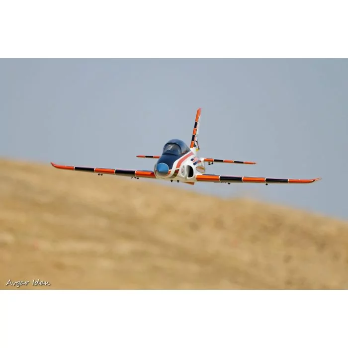 Odyssey Sport Jet, Orange/White Scheme, Top RC Model