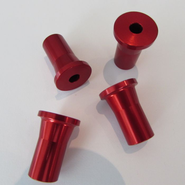 Standoff 25mm for Gas Engines M5,10-24 Red (Secraft)