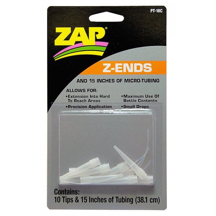 Zap PT-18 Z-Ends CA Nozzles (10)