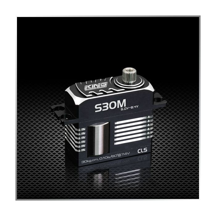 KingMax Mini Servo, Digital, Steel Gears, 50g 30kg.cm (S30M)