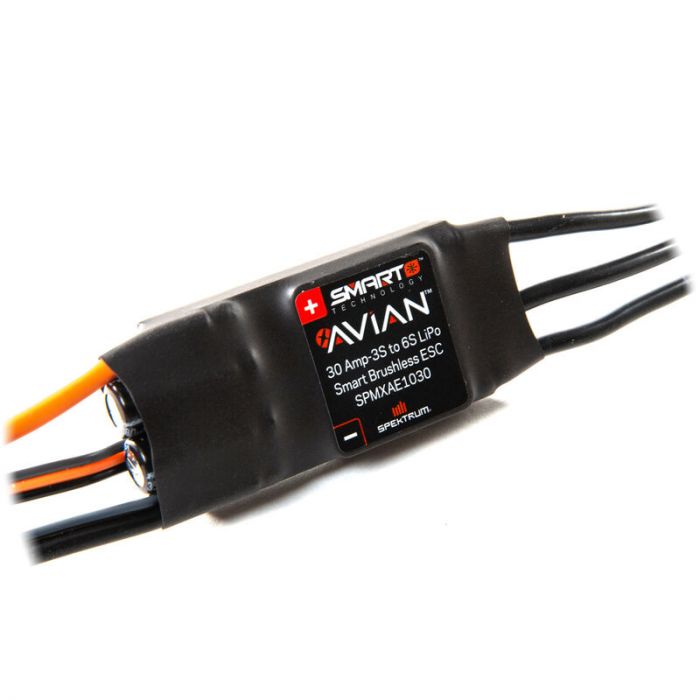 Spektrum Avian 30 Amp Brushless Smart ESC, 3S-6S  - SPMXAE1030