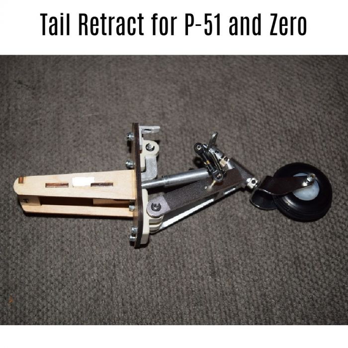 Tail retracts (P-51 and Zero, TopRC Model)