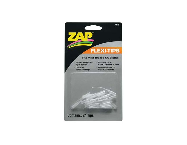 Pack of 24 Zap PT-21 Flexi-Tips 