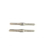 Turnbuckle, 40mm (1.57")  M3 Stainless Steel, Secraft (2 pack)