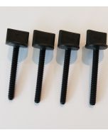 4mm x 35MM (1.38") Nylon Thumb bolts 4 pack