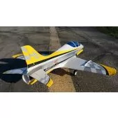 Mini Avanti 90mm Jet, Yellow/Silver (ARF), SebArt 