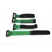 Gator RC 200mm/8 inches Hook and loop straps set of 4 Green