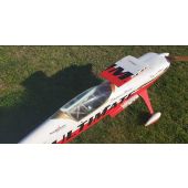 Miss Ultimate 2.2M 120CC Biplane, Red/White, SebArt