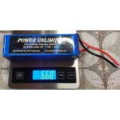 5S, 6700mAh, HV 35C Lipo Battery, Ultra Light (Power Unlimited)
