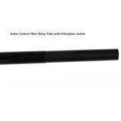 Wing Tube Set, 38.1mm (1.5") Carbon Fiber w/ Sleeve (Gator)