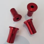 Standoff 25mm for Gas Engines M5,10-24 Red (Secraft)