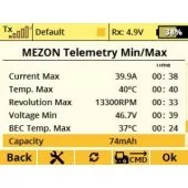 Jeti Mezon EVO 85HV 12S Opto Brushless ESC w/Telemetry, Integration