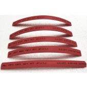 Power Unlimited 7MM Red Shrink tubing 5, 6"/150MM lengths