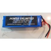5S, 5800mAh, HV 30C Lipo Battery, Ultra Light