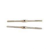 Turnbuckle, 70mm (2.75") M3 Stainless Steel Secraft (2 pack)