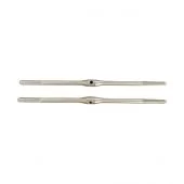 Turnbuckle, 90mm (3.5")  M3 Stainless Steel, Secraft (2 pack)