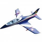 Avanti XS Jet 1.9m, Blue/White/Red/Green (ARF) includes landing gear, SebArt