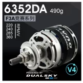 Dualsky Xmotor DA series version 4, XM6352DA 285KV 